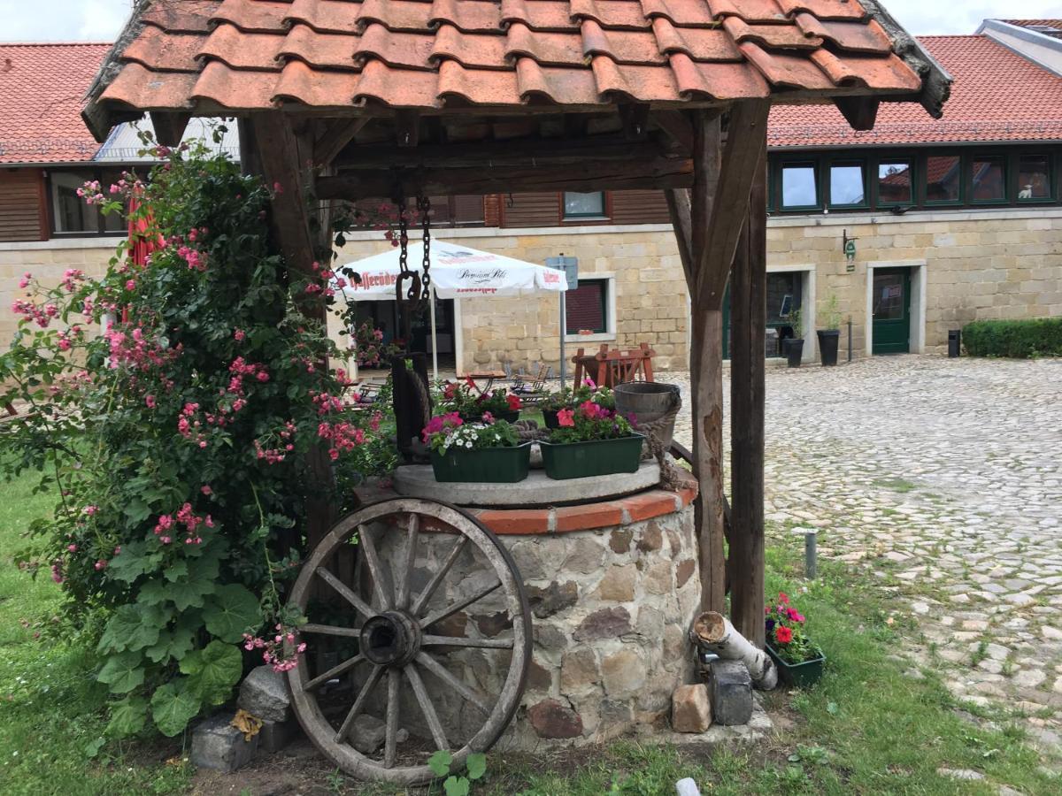 Landhotel Schaferhof Langenstein Bagian luar foto