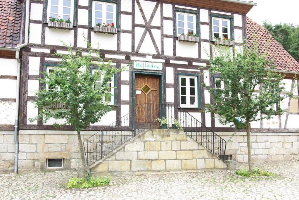 Landhotel Schaferhof Langenstein Bagian luar foto